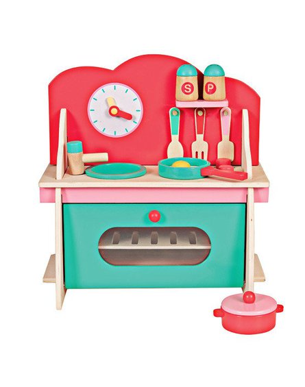 Drewniana kuchnia dla dzieci, zestaw | Egmont Toys®