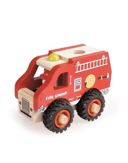 Egmont Toys® - EGMONT Drewniany wóz strażacki