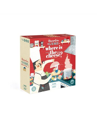 Gra obserwacyjna dla dzieci, Where is the Cheese? | Londji®