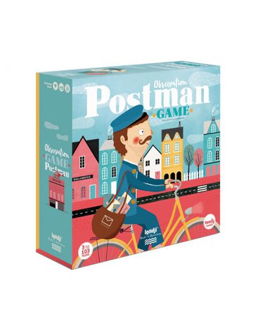 Gra obserwacyjna dla dzieci, Postman - Listonosz | Londji®