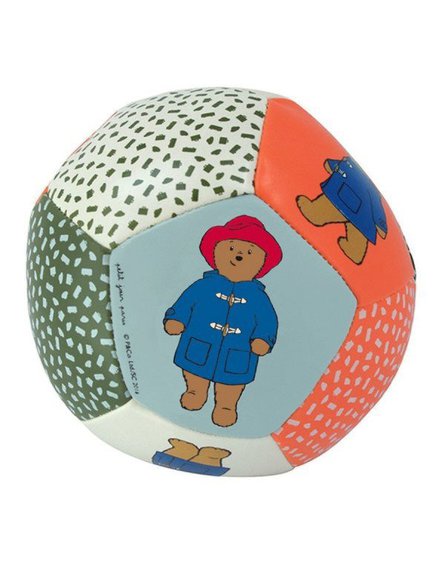 Miękka piłka fi 10 cm dla małych dzieci, Miś Paddington | Petit Jour Paris®
