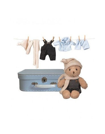 Miś Morris z ubraniami w walizce | Egmont Toys®