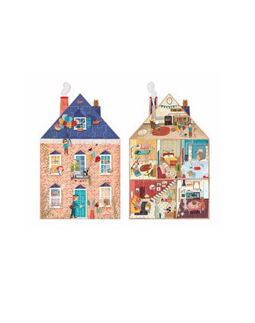 Dwustronne puzzle dla dzieci, Witaj w moim domu | Londji®