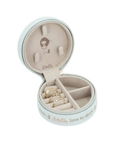 Pudełko na biżuterię niebieskie | Anekke®