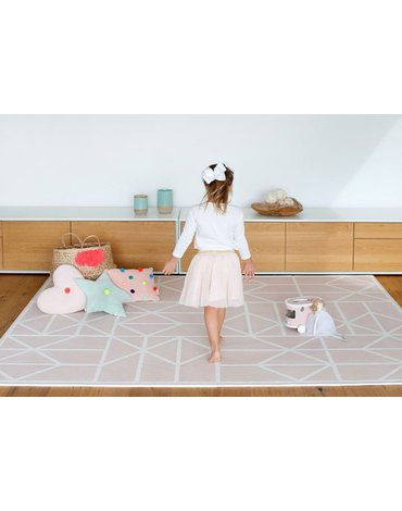 TODDLEKIND Mata do zabawy piankowa podłogowa Prettier Playmat Nordic Vintage Nude Pink Toddlekind 
