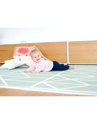 TODDLEKIND Mata do zabawy piankowa podłogowa Prettier Playmat Nordic Neo Matcha Green Toddlekind 