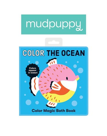Mudpuppy Magiczna książeczka do kąpieli Kolory oceanu