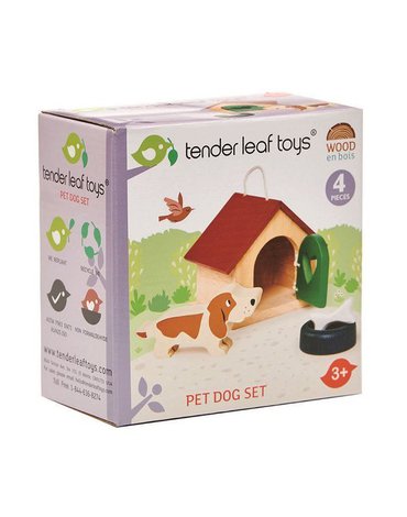 Drewniane figurki do zabawy - pieski, Tender Leaf Toys tender leaf toys