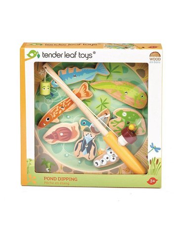 Drewniana gra zręcznościowa- Łowienie w stawie, Tender Leaf Toys tender leaf toys