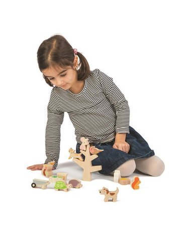 Drewniana gra zręcznościowa - Przyjaciele Ogrodu, Tender Leaf Toys tender leaf toys