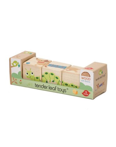 Drewniana układanka, twist - Zwierzątka, Tender Leaf Toys tender leaf toys
