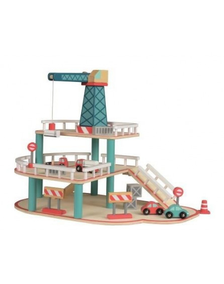 Egmont Toys® - Drewniany garaż z samochodami | Egmont Toys