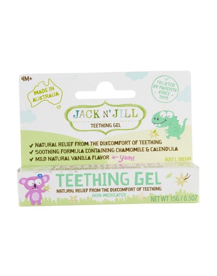 Jack N'Jill, Naturalny żel łagodzący ząbkowanie, 15g
