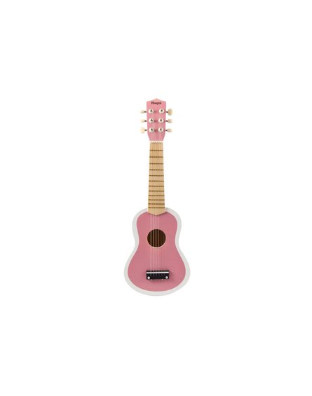 Magni - Różowa gitara drewniana zabawka