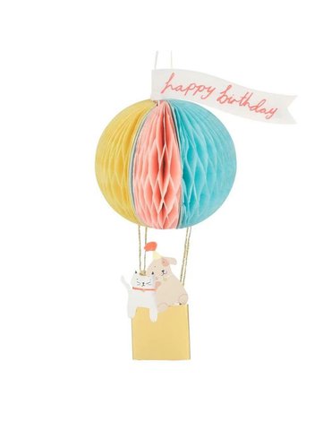 Meri Meri - Kartka okolicznościowa 3D Balon