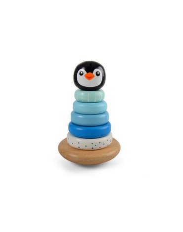 Magni - Piramidka z pingwinkiem niebieska