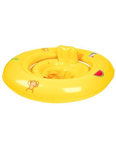The Swim Essentials Kółko treningowe dla dzieci żółte Zwierzątka 2020SE31