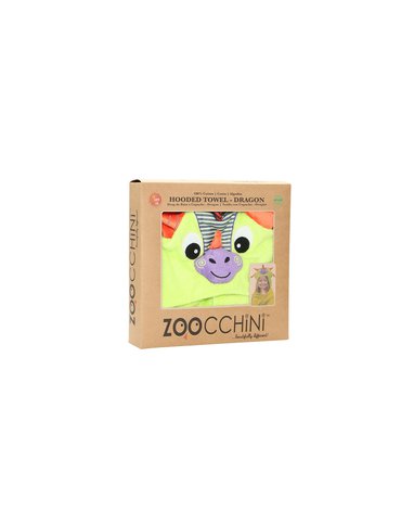 Zoocchini Ręcznik dla Dziecka z Kapturem Smok