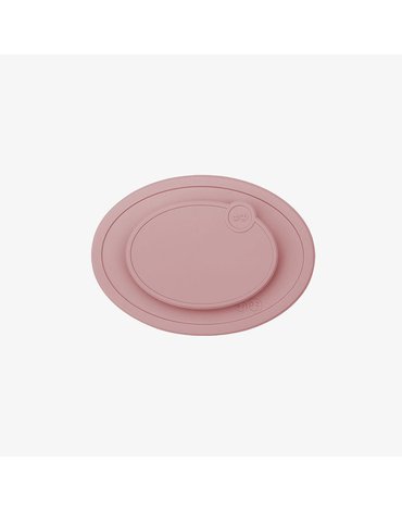 EZPZ Silikonowa pokrywka do małego talerzyka Mini Mat pastelowy róż