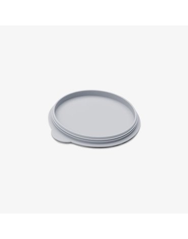 EZPZ Silikonowa pokrywka do miseczki Mini  Bowl pastelowa szarość