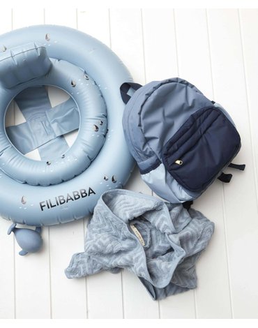 Filibabba Duży plecak Billie Blue FILIBABBA