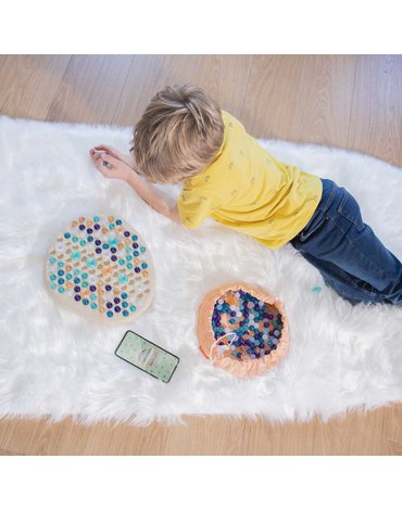 Miniland - zabawki edukacyjne - Zabawka dla dzieci do tworzenia mandali