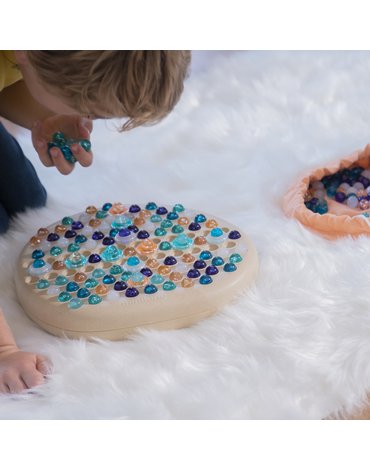 Miniland - zabawki edukacyjne - Zabawka dla dzieci do tworzenia mandali