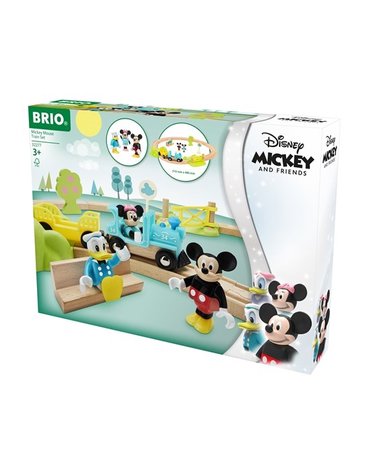 BRIO Disney Zestaw Startowy Kolejka Myszki Miki