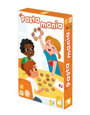Gra pamięciowa Pasta mania 4+, Janod