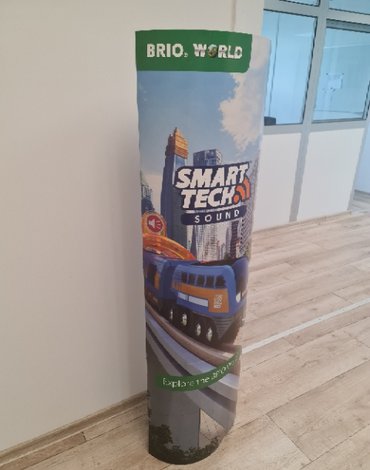 BRIO POS - Plakat Kartonowy Stojący Smart Tech