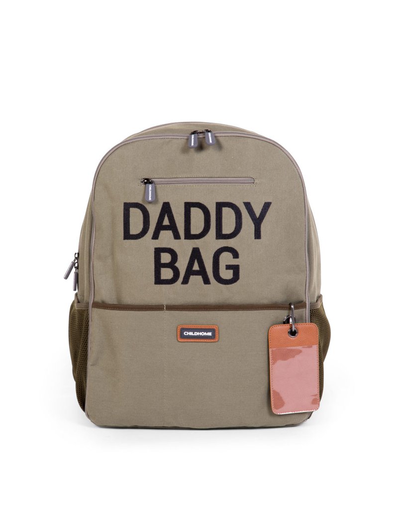 Childhome Plecak Daddy bag Kanwas Khaki CHILDHOME