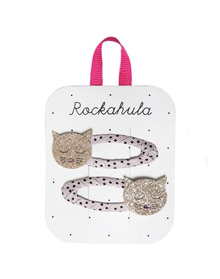 Rockahula Kids - 2 spinki do włosów Cleo Cat