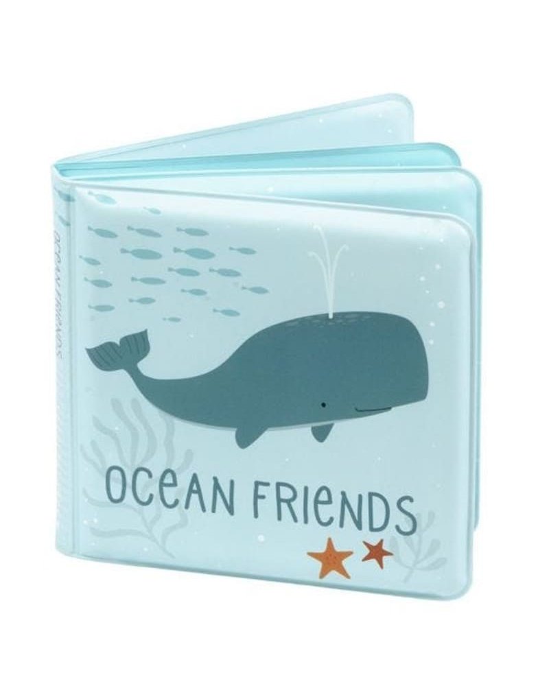 A Little Lovely Company - Książeczka do kąpieli Przyjaciele z oceanu