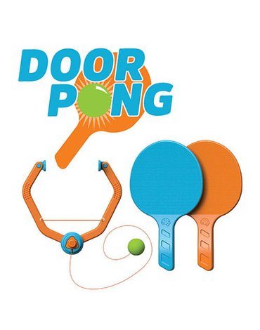 Far Brain Toy Co. - FA195-1 Door Pong – Ping Pong bez Stołu