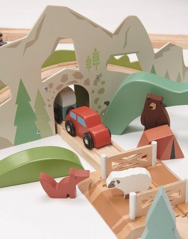 Drewniana kolejka - Podróż po górach, Tender Leaf Toys tender leaf toys