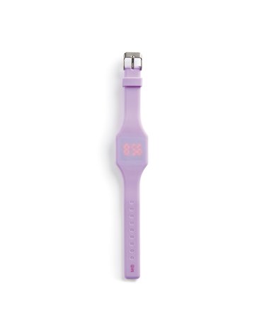 Cyfrowy silikonowy zegarek na rękę Miquelrius - Lavender