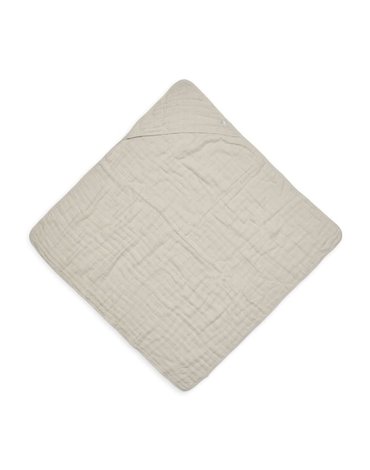 Jollein - Baby & Kids - Jollein - Ręcznik kąpielowy z kapturem 75 x 75 cm Cotton NOUGAT