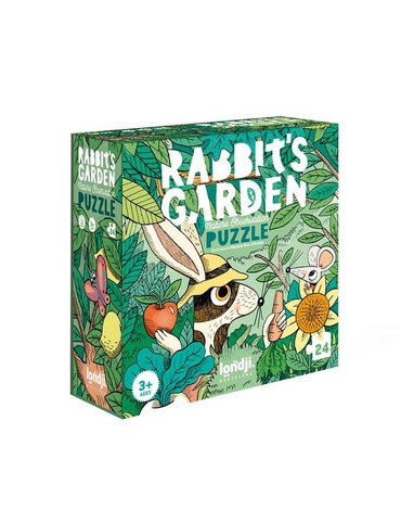 Puzzle dla dzieci Ogród Króliczków | Londji®