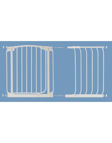 Dreambaby - Rozszerzenie bramki bezpieczeństwa Chelsea - 45cm (wys. 75cm) - białe