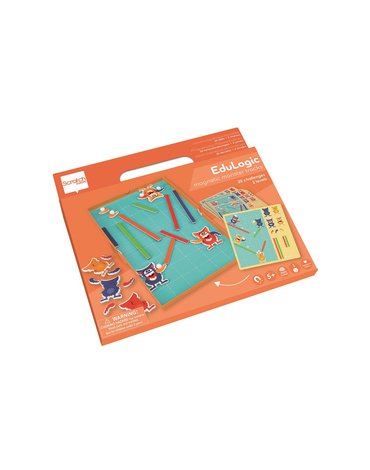 Scratch, magnetyczna układanka - 20 kart zadań Stworki
