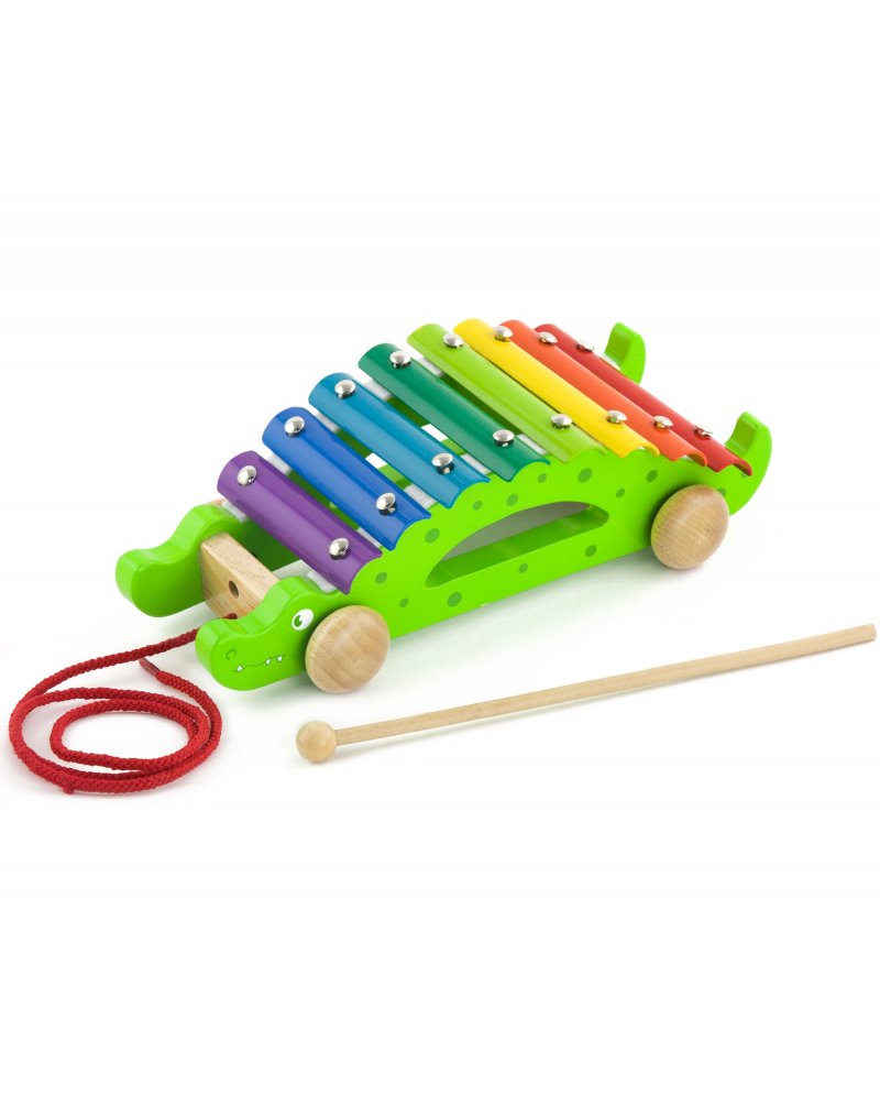 Kolorowe Cymbałki Krokodyl Viga Toys