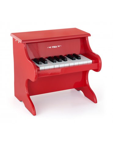 Viga Toys - Moje pierwsze pianinko Viga czerwone