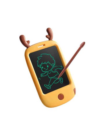 WOOPIE Smartfon Mobilny Telefon Tablet 4,4" dla Dzieci do Rysowania Znikopis Renifer + Rysik