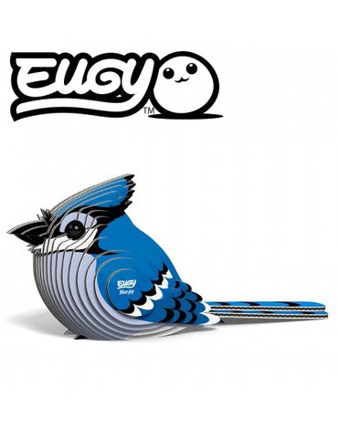 EG_067 Modrosójka Eugy. Eko Układanka 3D.