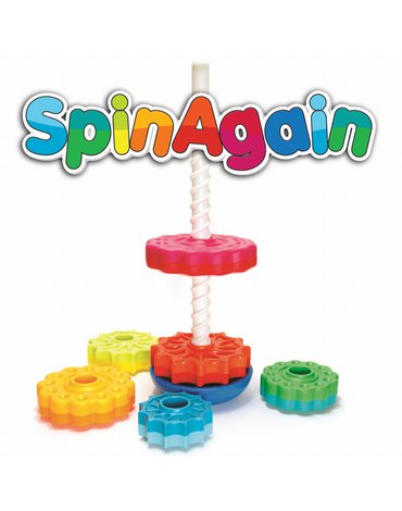 Far Brain Toy Co. - FA110-1 Zakręcona Wieża SpinAgain.