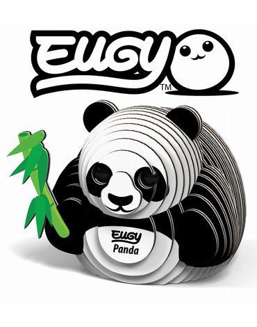 EG_013 Panda Eugy. Eko Układanka 3D.
