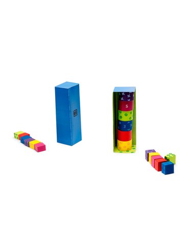 BS Toys,drewniana gra logiczna Tajna wieża