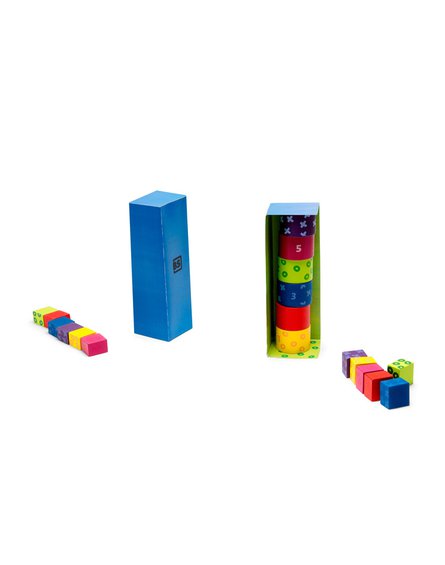 BS Toys,drewniana gra logiczna Tajna wieża