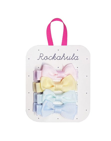Rockahula Kids - 4 spinki do włosów Bonbon Mini Bow