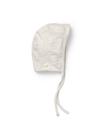 Elodie Details - Czapka Newborn Bonnet - Vanilla White 0-3 m-ce